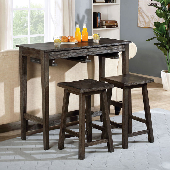 ELINOR 3 Pc. Bar Table Set