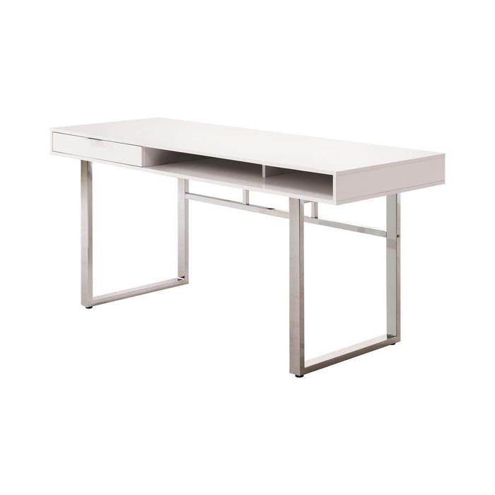 G800897 Contemporary White Writing Desk