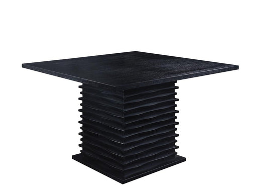 Stanton Contemporary Black Counter Height Table image