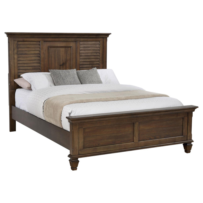 Franco Burnished Oak King Bed image