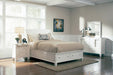 G201309KW S4 Sandy Beach White California King Four Piece Bedroom Set image