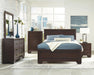 Fenbrook Transitional Dark Cocoa Eastern King Four Piece Set image