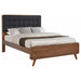 Robyn Mid Century Modern Dark Walnut Eastern King Bed image