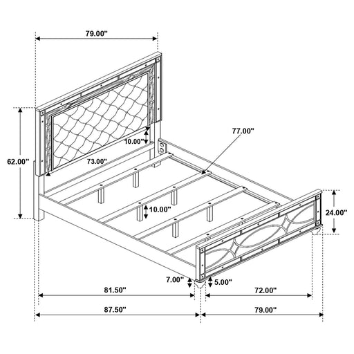 223211KE S5 5 Piece Bedroom Set image