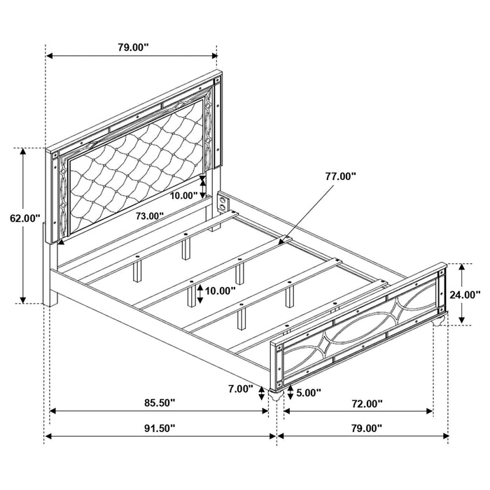 223211KW S5 5 Piece Bedroom Set image