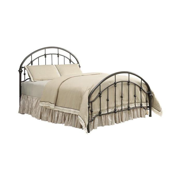 Maywood Transitional Black Metal Full Bed image