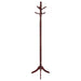 Traditional Merlot Twisted Post Coat Rack image