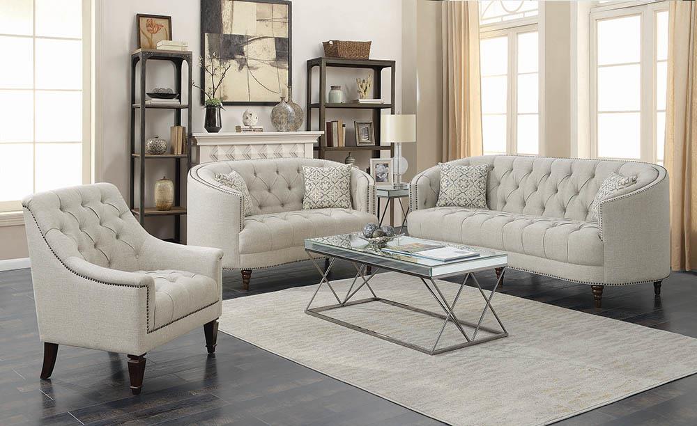 Avonlea Beige Two Piece Living Room Set image