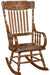 Traditional Wooden Rocking Chair image