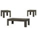 G701686 Occasional Table Sets Contemporary Distressed Grey Three Piece Set image