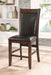 MEAGAN II Brown Cherry/Espresso Counter Ht. Chair (2/CTN) image