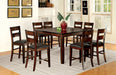 DICKINSON II Dark Cherry 7 Pc. Counter Ht. Dining Table Set image