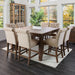 Sania III Rustic Oak 7 Pc. Counter Ht. Dining Table Set image