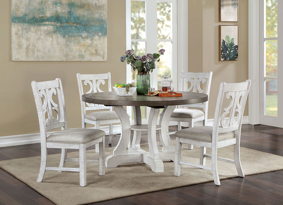 AULETTA 5 Pc. Round Dining Table Set image