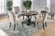 Nerissa Antique Black 5 Pc. Dining Table Set image