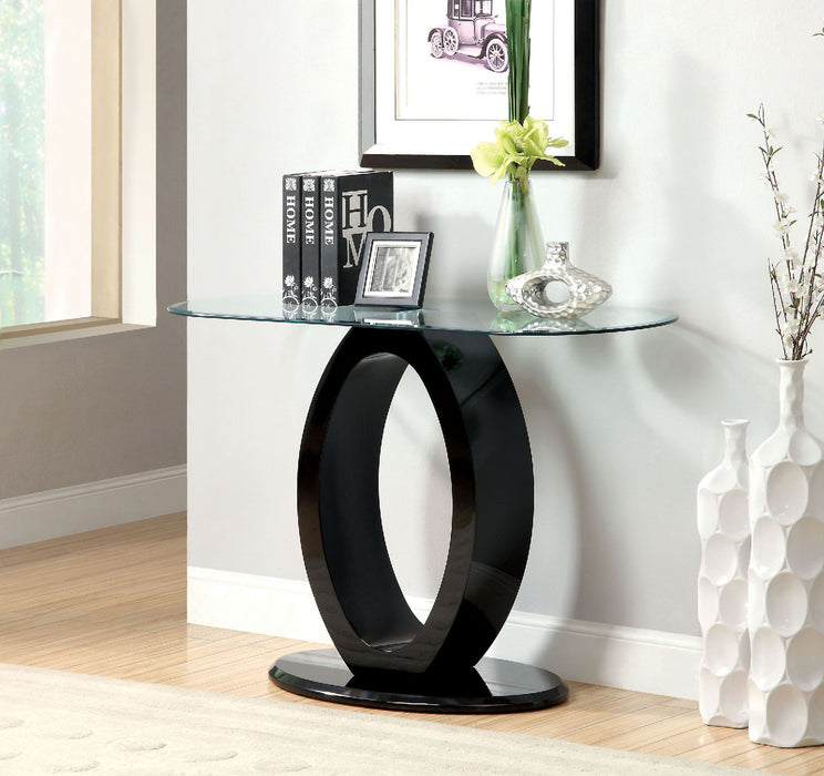 LODIA III Black Sofa Table, Black image