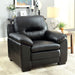 PARMA Black Single Chair, Black image