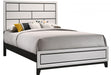 Crown Mark Akerson King Panel Bed in Chalk B4610-K image