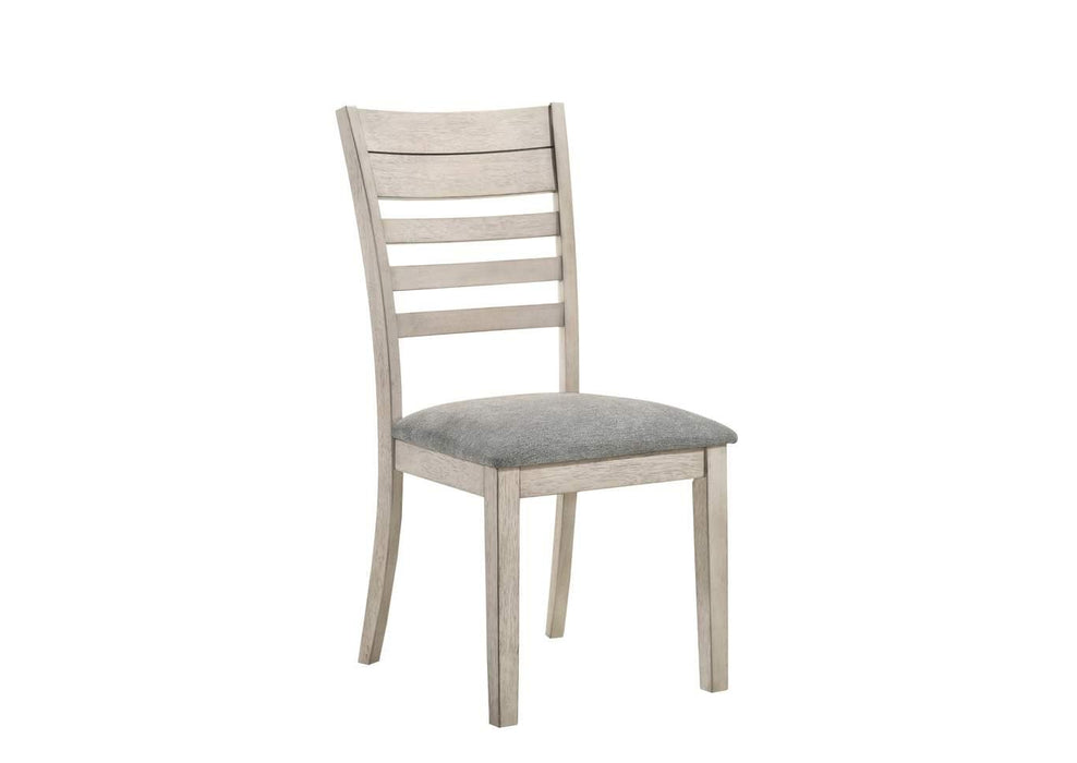Crown Mark White Sands Side Chair in Cream 2132S (Set of 2) image