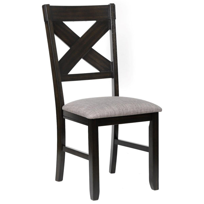 Crown Mark Havana Side Chair (Set of 2) in Grey 2336S image